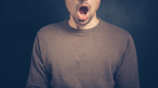 יובש בפה, אילוסטרציה (צילום: אינגאימג')