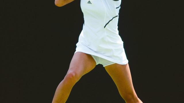 הרגישה חרדה כשעלתה על המגרש. קורניקובה (צילום: GettyImages)