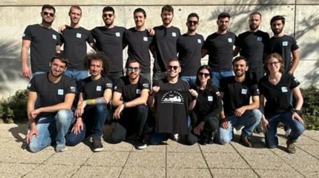 הסטודנטים שעל הפרויקט. מכונית פורמולה ישראלית בקרוב? (צילום: יחצ)