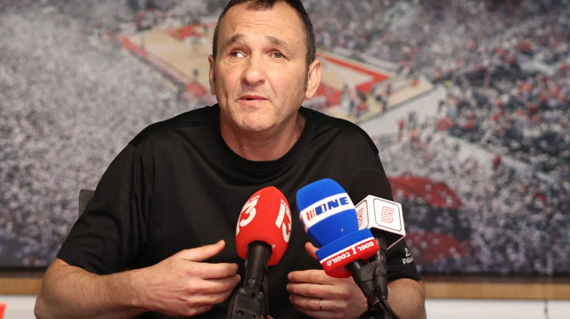 אייל חומסקי, הבעלים היוצא של הפועל ירושלים בכדורסל (צילום: דני מרון)