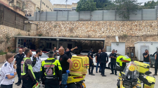 זירת האירוע ביפיע (צילום: דוברות מד"א)