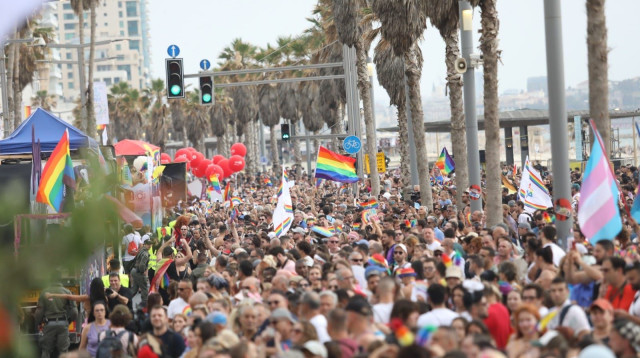 מצעד הגאווה 2023 בתל אביב (צילום: שלומי יוסף,עיריית תל אביב-יפו)