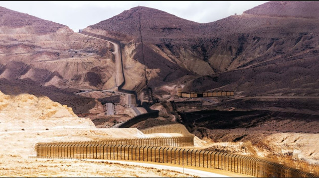 גדר הגבול עם מצרים (צילום: רויטרס)
