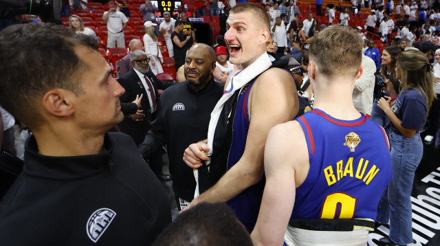 הצגה היסטורית. יוקיץ' (צילום: GettyImages, Mike Ehrmann)