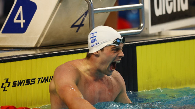 דניס לוקטב (צילום: איגוד השחייה, גלעד קוולרצ'יק, איגוד השחייה)