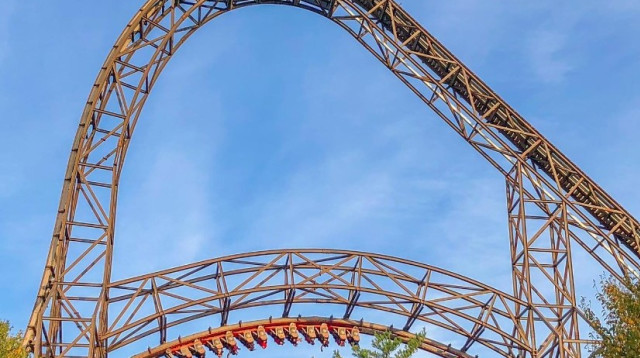 גוליית - Six Flags, אילינוי (צילום: צילום מסך אינסטגרם)