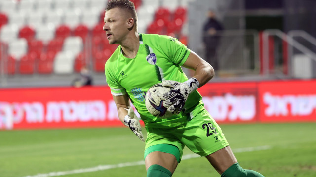 שוער עירוני קרית שמונה זיגוס ברטקוס (צילום: לילך וייס רוזנברג)