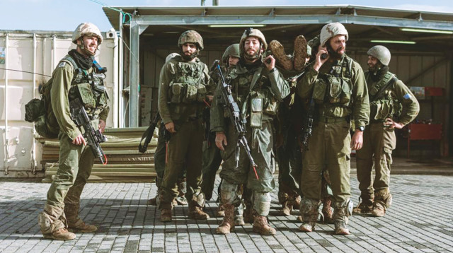  גדוד חי"ר מתמרן בחטיבת המילואים 5 (צילום: דובר צה"ל)