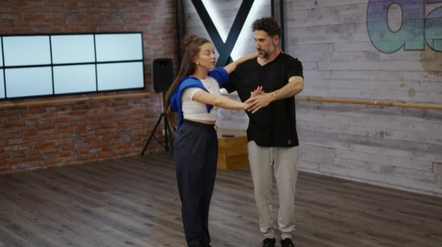 דורון בן דוד ב"רוקדים עם כוכבים" (צילום: באדיבות קשת 12)