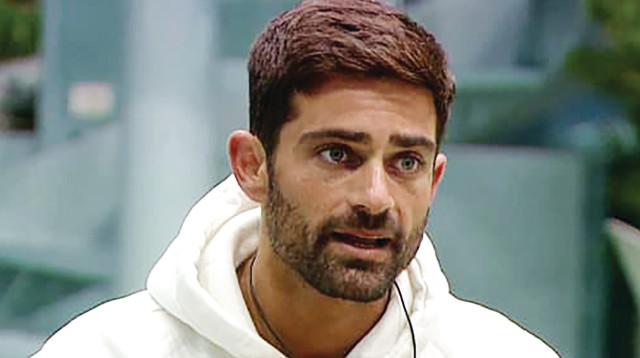 גיא איתן בבית האח הגדול (צילום: צילום מסך רשת 13)