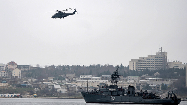 הצי הרוסי בנמל סבסטופול (צילום: gettyimages)
