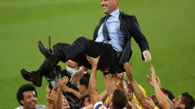 המנהל המקצועי של סביליה, מונצ'י (צילום: רויטרס)