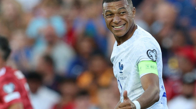 קיליאן אמבפה שחקן נבחרת צרפת (צילום: רויטרס)