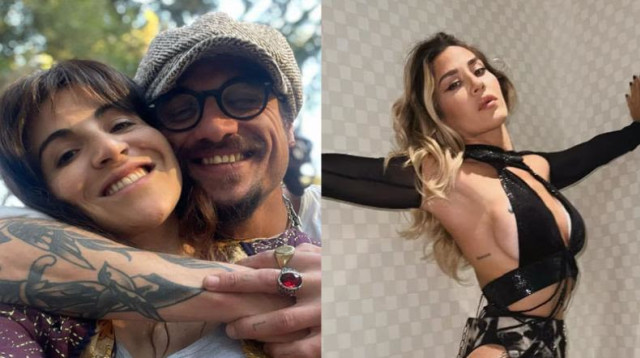 חימנה בארון, דני אוסבלדו, ג'אנינה מראדונה (צילום: צילום מסך, מתוך טוויטר)