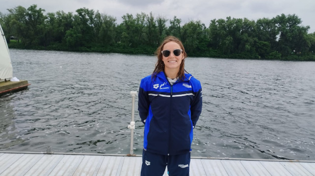 אווה פביאן, שחיינית מים פתוחים ישראלית (צילום: אתר רשמי, איגוד השחייה)