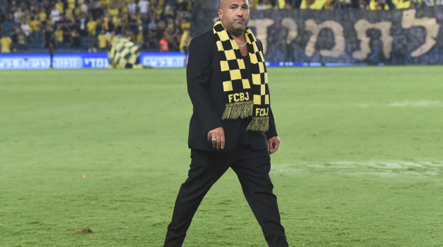 ברק אברמוב, בעלי בית"ר ירושלים (צילום: ברני ארדוב)