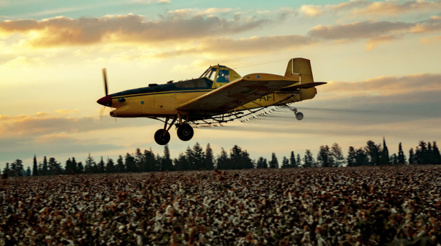 מטוס ריסוס (צילום: ענת חרמוני, פלאש 90)