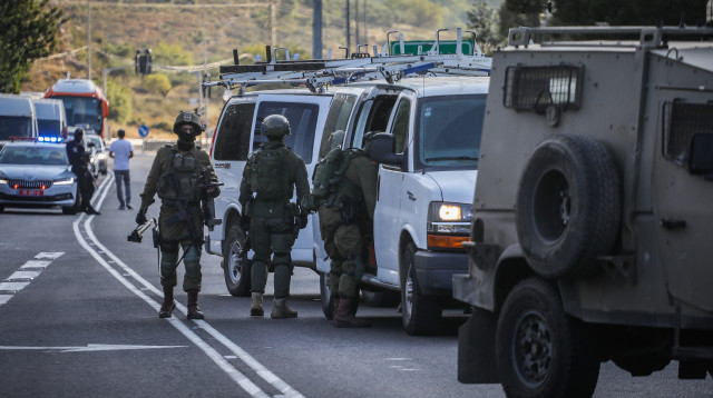 כוחות צה"ל בשומרון (צילום: פלאש 90)