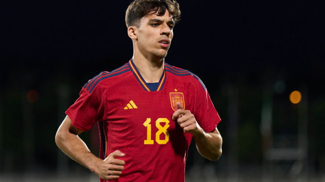 גברי וייגה שחקן נבחרת ספרד הצעירה (צילום: GettyImages, Angel Martinez)