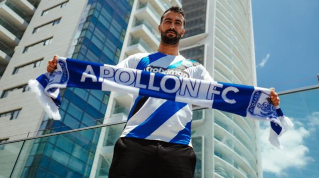 קדנציה שנייה באירופה. אליאל פרץ (צילום: אתר רשמי, אפולון לימסול)