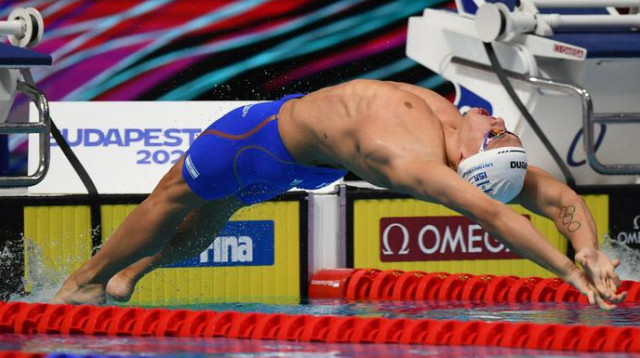 לייטרובסקי היום (צילום: אתר רשמי, סימונה קסטרווילארי, איגוד השחייה)