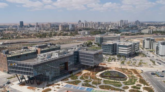 פארק ההייטק בלב רובע החדשנות של באר שבע (צילום: עיריית באר שבע)