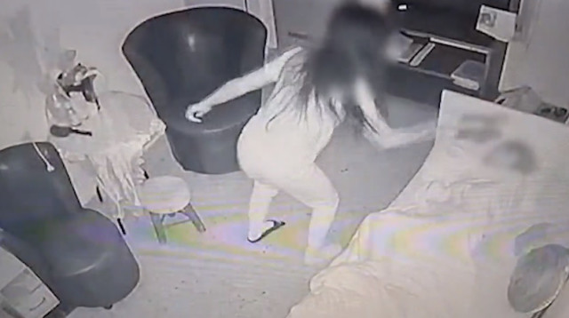 התעללות בקשישה (צילום: דוברות המשטרה)