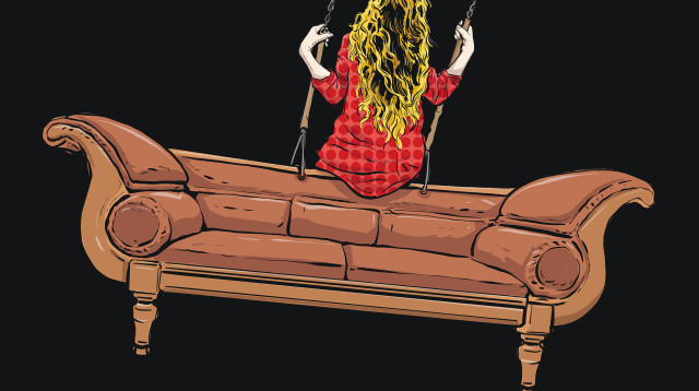 אזכרה קטנה ואינטימית (צילום: איור: אורי פינק)