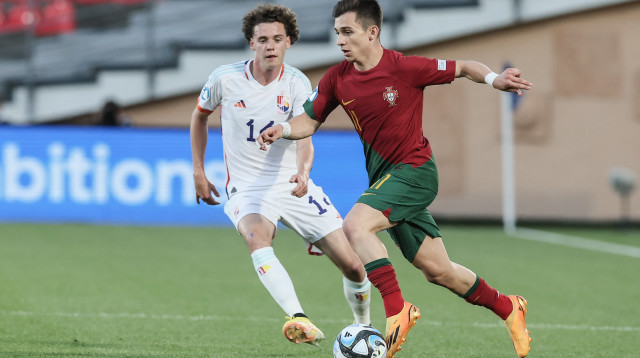 פרנסיסקו קונססאו, שחקן נבחרת פורטוגל הצעירה (צילום: GettyImages, BRUNO FAHY/BELGA MAG/AFP)