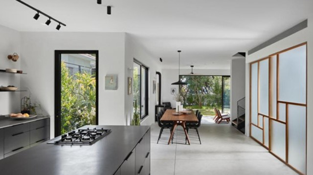 5 עיצובי בטון חדשניים לבית ולמשרד שלך (צילום: שי גיל. אדריכלות ועיצוב: נטלי טל)