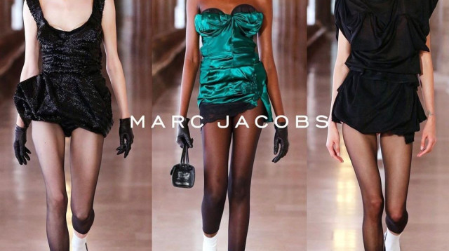 התצוגה של מארק ג׳ייקובס (צילום: צילום מסך אינסטגרם)