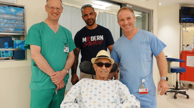 דוד טובול שנפצע אנוש בפיגוע דריסה בירושלים (צילום: אפרת פרגון, שערי צדק)