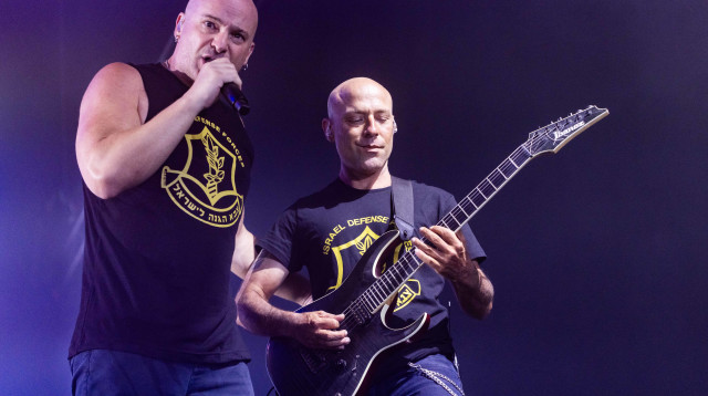 דיסטרבד בישראל (צילום: אלון לוין)