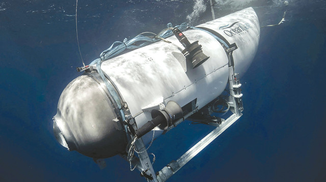 הצוללת טיטאן (צילום: רויטרס)