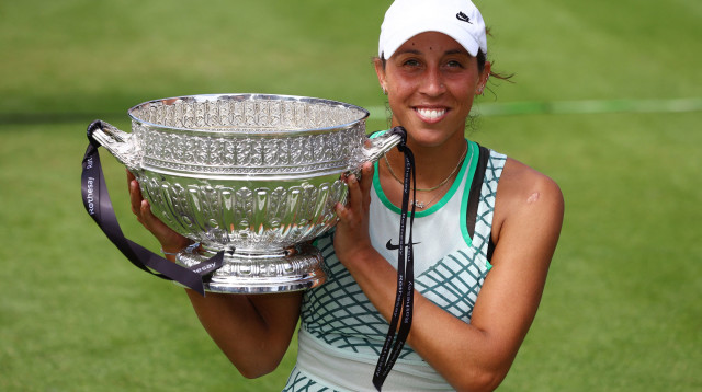 מדיסון קיז טניסאית אמריקנית, זוכת טורניר איסטבורן (צילום: רויטרס)