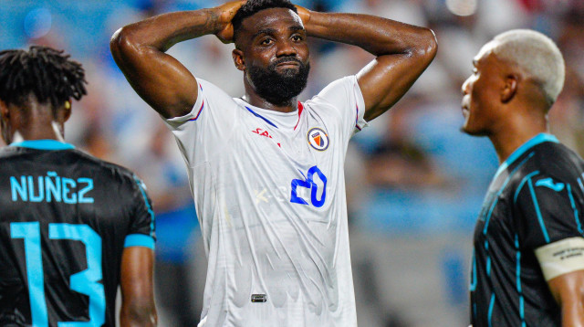 פרנזי פיירו, חלוץ נבחרת האיטי (צילום: GettyImages, Jacob Kupferman)