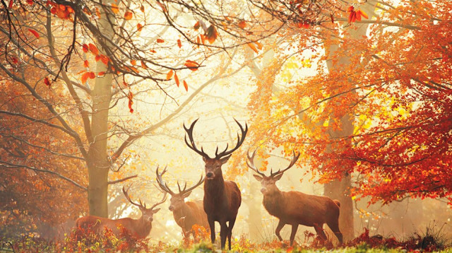 "איילים", פאזל 1000 אלף חלקים (צילום: באדיבות HEYE ,Family Glue )