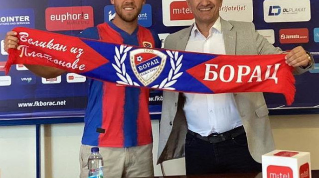 פרויקט שאפתני. רוסלן ברסקי עם הבעלים (צילום: אתר רשמי, בוראץ באניה לוקה)