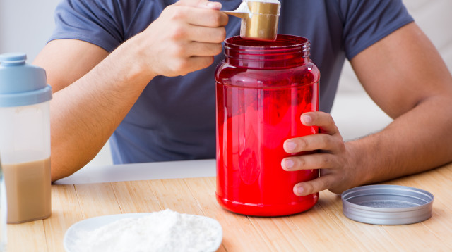 שייק חלבון (צילום: אינגאימג')