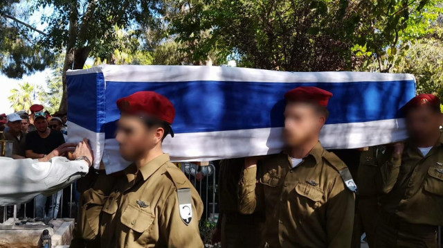 הלוויתו של דוד יהודה יצחק ז"ל (צילום: דוברות בית אל)