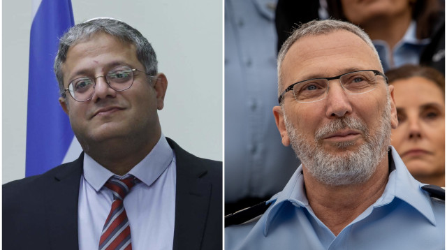 עמי אשד, איתמר בן גביר (צילום: מארק ישראל סלם,אורן בן חקון, פלאש 90)