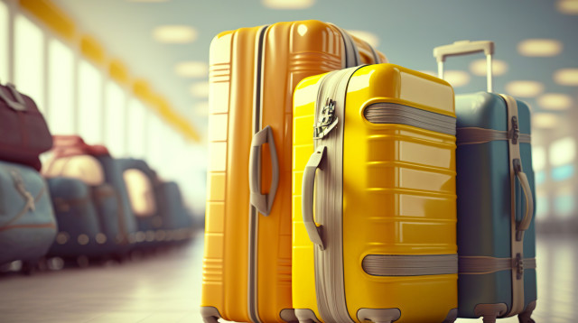 מזוודות בנמל התעופה, אילוסטרציה (צילום: אינג'אימג')
