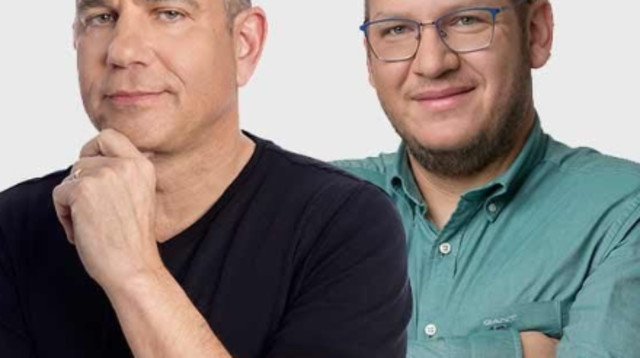 ינון מגל, חיים לוינסון  (צילום: 103FM)