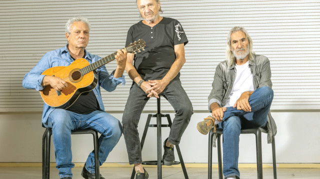 יהודה עדר, עוזי פוקס ומאיר ישראל (צילום: יוסי אלוני)