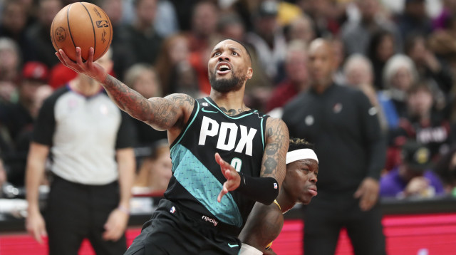 שחקן פורטלנד טריילבלייזרס דמיאן לילארד (צילום: GettyImages, Amanda Loman)