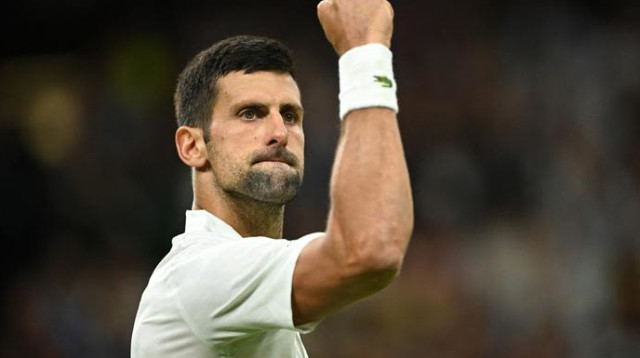 בלתי שביר. דג'וקוביץ' (צילום: רויטרס)