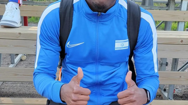 בלסינג אפריפה אצן ישראלי (צילום: אתר רשמי, צילום: איגוד האתלטיקה)