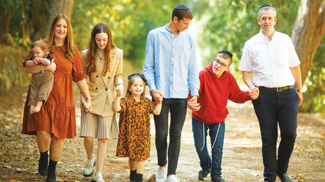 משפחת פרומר (צילום: אמוני זוסמן)