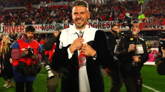 מרטין דמיצ'ליס מאמן ריבר פלייט (צילום: GettyImages, Marcelo Endelli)