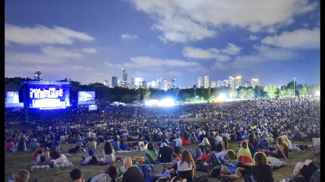 עשרים שנה לאופרה בפארק הירקון (צילום: יוסי צבקר)